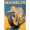 Image 1 : Michelin Motorcycle poster, 1950s #1823866
