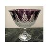 Image 1 : Amethyst Colored Crystal Bowl #1823874