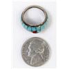 Image 6 : Zuni Sterling Inlay Sun God Ring, Size 4.75