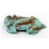 Image 3 : Zuni Carved Turquoise Horned Toad Fetish, Cheama