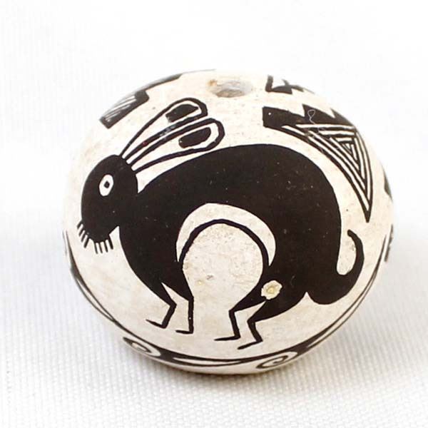 Miniature Acoma Pottery Seed Jar by B. J. Cerno