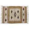 Image 1 : Vintage Mexican Fringed Textile Rug
