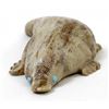 Image 2 : Zuni Picasso Marble Platypus Fetish by H. Sandy