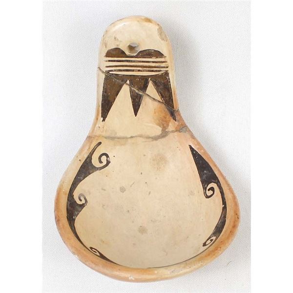 Historic Hopi Pottery Ladle by Ella Mae Talashie