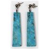 Image 1 : Native American Navajo Turquoise Earrings