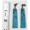 Image 7 : Native American Navajo Turquoise Earrings
