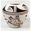 Image 1 : Hopi Frog & Tadpole Pottery Jar, Harrison Jim, Jr.