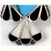 Image 3 : Zuni Sterling Inlay Thunderbird Ring, Size 7
