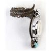 Image 8 : Vintage Navajo Sterling Turquoise Watch Ring