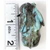 Image 8 : Zuni Carved Turquoise Elephant Fetish by Ephram Chavez