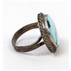 Image 5 : Vintage Navajo Sterling Turquoise Ring, Size 5