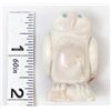 Image 9 : Zuni Carved Dolomite Owl Fetish by B. Yatsattie