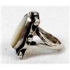 Image 3 : Vintage Navajo Sterling Mother of Pearl Ring, 6.5