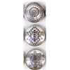Image 3 : 11 Navajo Sterling Silver Button Covers