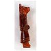Image 3 : Zuni Carved Amber Bear Dancer Fetish
