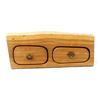 Western Post Holes Hand Crafted Wood Trinket Box