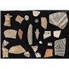 Image 1 : Prehistoric Native American Pottery Sherds Plus