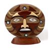Northwest West Marquetry Wood Sun Sculpture
