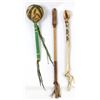 Image 1 : 1 African Rattle & 2 Native American Beaters