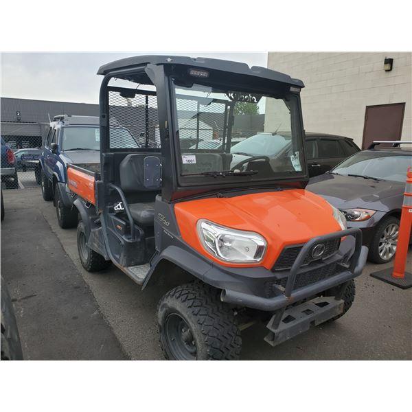 2014 KUBOTA RTV X900, RTV, ORANGE/BLACK, VIN # 14611