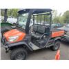 Image 2 : 2014 KUBOTA RTV X900, RTV, ORANGE/BLACK, VIN # 14611