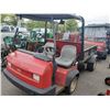 Image 2 : 2011 TORO WORKMAN HDX-D 4WD, DUMPER, RED, DIESEL, VIN # 311000194