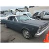 Image 2 : 1966 FORD GALAXIE, GALAXY 500, 2DR CONVERTIBLE, BLACK, VIN # 6B65C204479