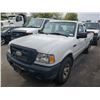 Image 1 : 2008 FORD RANGER, 2DR EXT CAB PU, WHITE, VIN # 1FTZR45E98PA07461