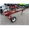 Image 1 : 2000 SPLIT FIRE SS255 GAS LOG SPLITTER WITH HITCH, RED, VIN # 2S9111105Y1126075