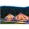Image 2 : PORCUPINE CANVAS JAG ADVENTURES 16'W X 20'L X 6'H SIDE WALL X 10.5' PEAK HEIGHT CANVAS PROSPECTOR