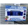 Image 2 : BLUE STEELMAN 10 DRAWER 2 DOOR WORK BENCH H36" X W88" X D26" WITH ANTI-SLIP LINING