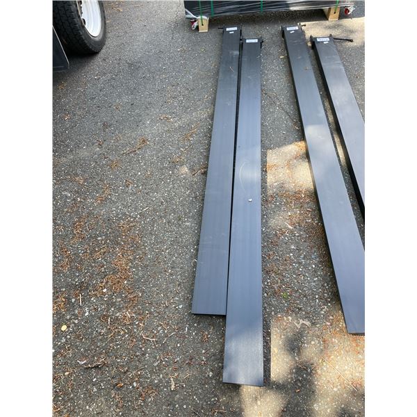 PAIR OF 10' FORKLIFT EXTENSIONS 6,600LBS CAPACITY