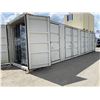 Image 2 : *SL LOC* NEW 9'6"H X 40'L GREY COMMERCIAL 52,910LBS CAPACITY SWING DOOR SHIPPING CONTAINER WITH 4