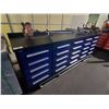 Image 2 : *SL LOC* 10' STEELMAN 25 DRAWER WORK BENCH H36" X W113" X D29" WITH ANTI-SLIP LINING LOCKING