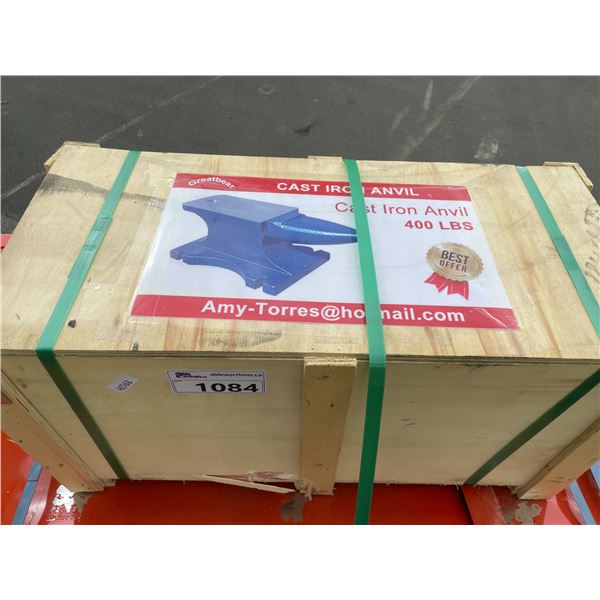 GREATBEAR CAST IRON 400 LBS ANVIL