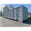 Image 2 : *SL LOC* NEW 9'6"H X 40'L GREY COMMERCIAL 52,910LBS CAPACITY (SCRATCHED FLOOR) SWING DOOR SHIPPING