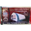 Image 2 : *SL LOC* GOLD MOUNTAIN PE FABRIC BUILDING H12' X L30' X W20' UV PROTECTION, LEAK RESISTANT AND FIRE