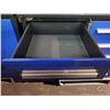Image 2 : *SL LOC* 7' WORK BENCH WITH 20 DRAWERS ANTI-SLIP LINING LOCKING DRAWERS AND KEY, AND THREE RAIL