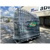 Image 2 : STEELMAN BLACK 8' X 20PCS GALVANIZED STEEL FENCING SYSTEM AND 14' BI-PARTING DRIVEWAY GATE WITH