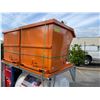 Image 2 : GREATBEAR ORANGE METAL INDUSTRIAL FORKLIFT DUMP BIN W43" X L43" X H37"