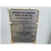 Image 8 : GREY 40' 52,910 MAX CAPACITY INDUSTRIAL TRANSPORT CONTAINER WITH 4 DUAL SWING SIDE DOORS, 1 REAR