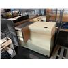 Image 2 : 2-TONE 82"L X 46"W X 33"H ELECTRIC RUBBER CONVEYOR CHECK OUT COUNTER SYSTEM