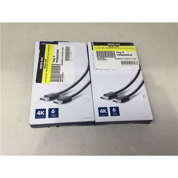 Insignia HDMI cables