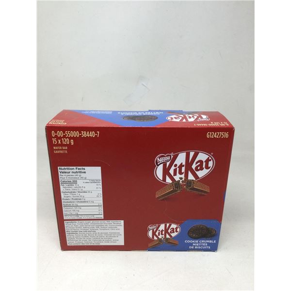 Nestle KitKat- Cookie Crumble (15 x 120g)