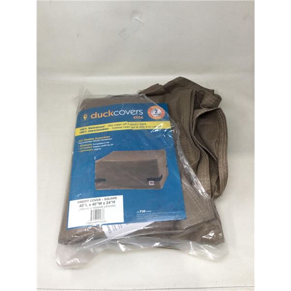 Duck Covers- Firepit Cover (40 L x 40W  x 24H)