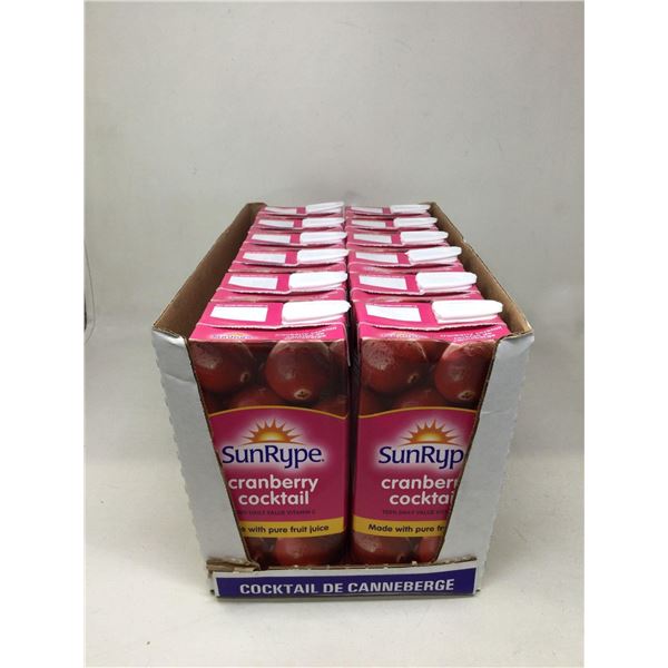 Case of SunRype Cranberry Cocktail (12 x 1L)