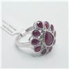 Image 1 : Silver Ruby(3.1ct) Ring, Suggested Retail Value $250