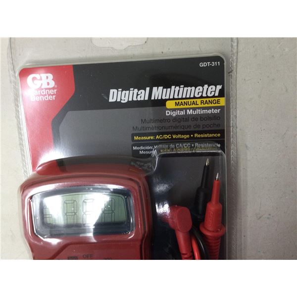 Digital Multimeter Manual Range