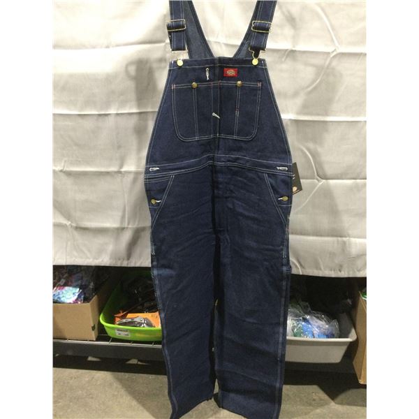 Dickies Indigo Bib Overalls (36 x 30)