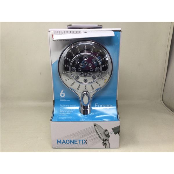 Magnetix Shower Head with 6 Settings